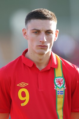 060213 - Wales v Iceland, Friendly Under 21 International, Llanelli - Wales' Jake Cassidy