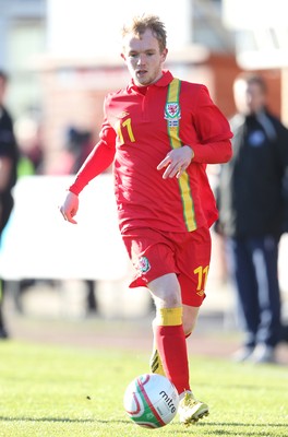 060213 - Wales v Iceland, Friendly Under 21 International, Llanelli - Wales' Jonathan Williams