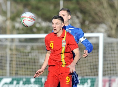 060213 - Wales v Iceland - Friendly U21 International  -  Jake Cassidy of Wales 