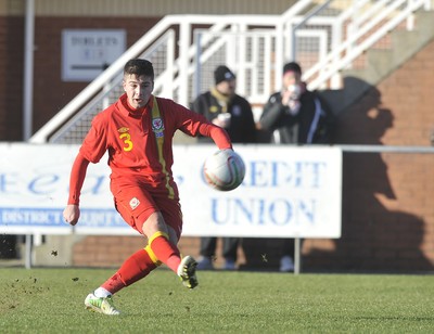 060213 - Wales v Iceland - Friendly U21 International  -  Kieron Freeman of Wales 