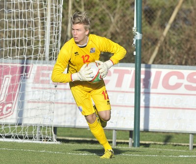 060213 - Wales v Iceland - Friendly U21 International  -  Iceland's Runar Alex Runarsson