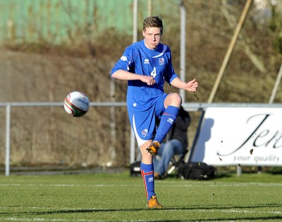 060213 - Wales v Iceland - Friendly U21 International  -  Iceland's Orri Sigurdur Omarsson