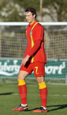 060213 - Wales v Iceland - Friendly U21 International  -  Billy Bodin of Wales 
