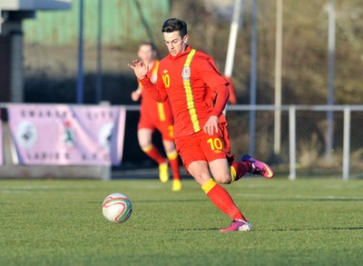 060213 - Wales v Iceland - Friendly U21 International  -  Tom Lawrence of Wales 