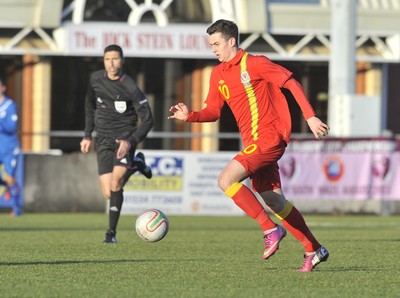 060213 - Wales v Iceland - Friendly U21 International  -  Tom Lawrence of Wales 