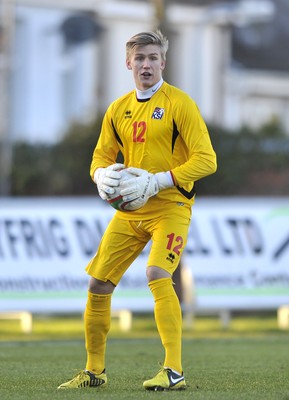 060213 - Wales v Iceland - Friendly U21 International  -  Iceland's Runar Alex Runarsson 