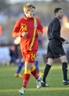 060213 - Wales v Iceland - Friendly U21 International  -  Lloyd Isgrove of Wales 