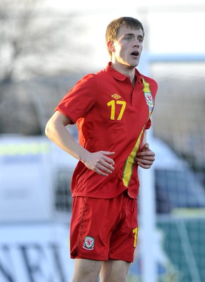 060213 - Wales v Iceland - Friendly U21 International  -  Robert Ogleby of Wales 