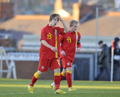 060213 - Wales v Iceland - Friendly U21 International  -  Chris Dwason of Wales 