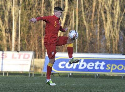 060213 - Wales v Iceland - Friendly U21 International  -  Kieron Freeman of Wales 