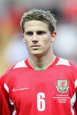 04.09.09 - Wales U21 v Italy U21, UEFA Under 21 Championship 2011 -  Wales' Christian Ribeiro    
