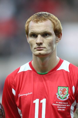 04.09.09 - Wales U21 v Italy U21, UEFA Under 21 Championship 2011 -  Wales' Shaun MacDonald   