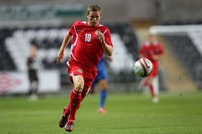 04.09.09 - Wales U21 v Italy U21, UEFA Under 21 Championship 2011 -  Wales' Simon Church   
