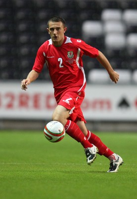 04.09.09 - Wales U21 v Italy U21, UEFA Under 21 Championship 2011 -  Wales' Neal Eardley   