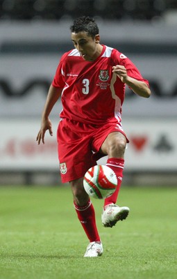 04.09.09 - Wales U21 v Italy U21, UEFA Under 21 Championship 2011 -  Wales' Neil Taylor   