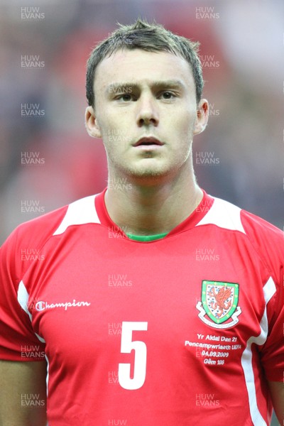 04.09.09 - Wales U21 v Italy U21, UEFA Under 21 Championship 2011 -  Wales' Darcy Blake   