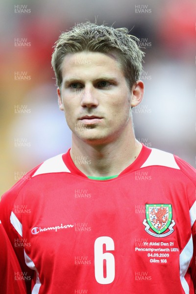 04.09.09 - Wales U21 v Italy U21, UEFA Under 21 Championship 2011 -  Wales' Christian Ribeiro    