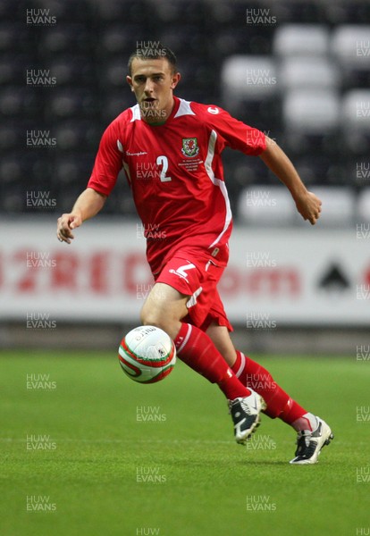 04.09.09 - Wales U21 v Italy U21, UEFA Under 21 Championship 2011 -  Wales' Neal Eardley   