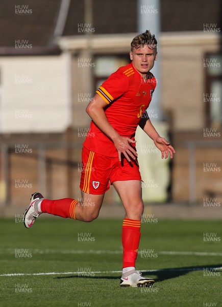 040621 - Wales U21 v Moldova U21, UEFA U21 EURO 2023 Qualifying Match - William Sass-Davies of Wales