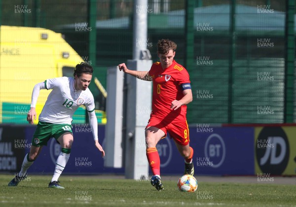260321 - Wales U21 v Republic of Ireland U21 - International Friendly - Wales captain Terry Taylor