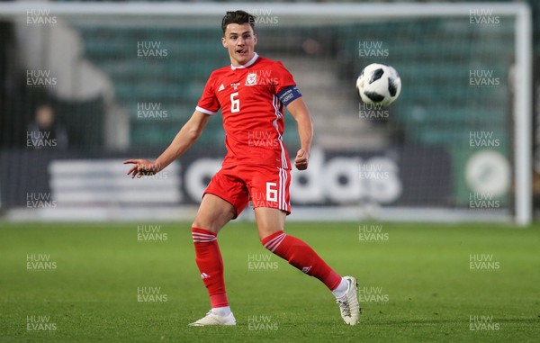 161018 - Wales U21 v Switzerland U21, European U21 Championship 2019 Qualifier - Regan Poole of Wales