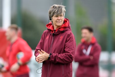 100526 - Wales U21 Women v Ireland U21 Women - Six Nations Women's U21 Series - Liza Burgess, Wales Women's Head Coach