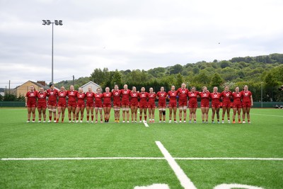 100526 - Wales U21 Women v Ireland U21 Women - Six Nations Women's U21 Series - Wales anthem