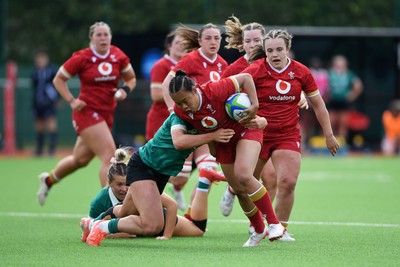 100526 - Wales U21 Women v Ireland U21 Women - Six Nations Women's U21 Series - Jenna De Vera of Wales Women