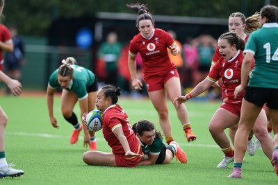 100526 - Wales U21 Women v Ireland U21 Women - Six Nations Women's U21 Series - Jenna De Vera of Wales Women