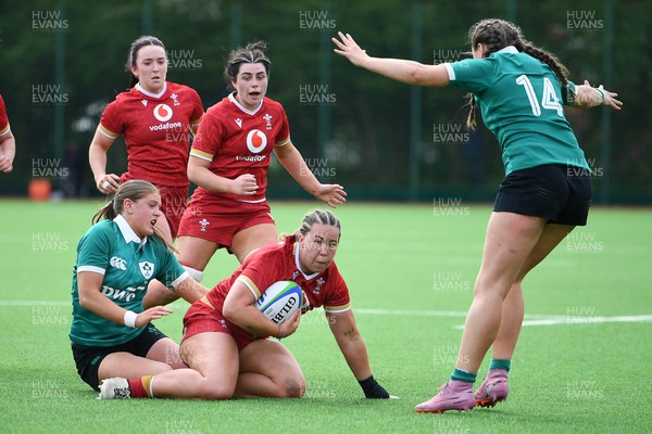 100526 - Wales U21 Women v Ireland U21 Women - Six Nations Women's U21 Series - Katherine Baverstock of Wales Women
