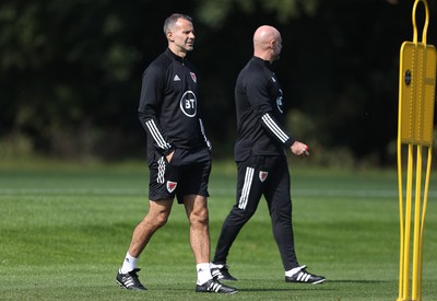 Wales U21s Football Training 310820