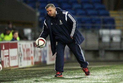 310315 -Wales U21s v Bulgaria U21s - UEFA U21 Championship Qualifier - Coach Geraint Williams