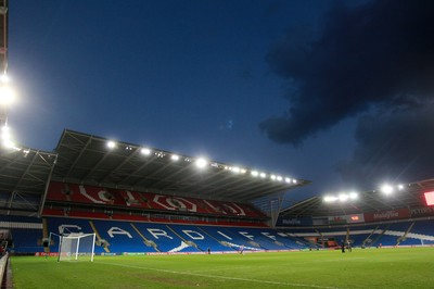 310315 -Wales U21s v Bulgaria U21s - UEFA U21 Championship Qualifier - The new stand at The Cardiff City Stadium