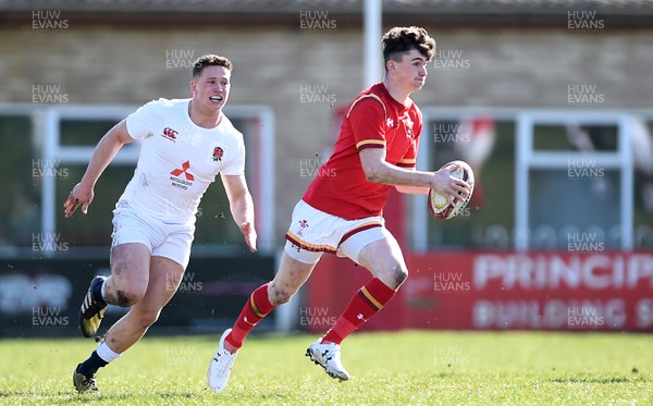 260317 - Wales Under 18 v England Under 18 - James McCarthy of Wales