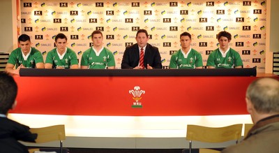 Wales under 20 announcement 290109
