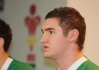29.01.09 - Wales under 20 Rugby James Thomas who has been named by Head Coach Phil Davies as captain of Wales under 20 Six Nations squad 