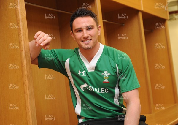 29.01.09 - Wales under 20 Rugby Kristian Phillips of Ospreys who has been named by Head Coach Phil Davies as vice captain of Wales under 20 Six Nations squad 