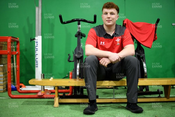 280120 - Wales Under 20 Rugby Media Interviews - Aneurin Owen
