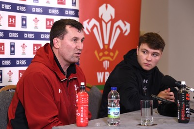 Wales Under 20 Rugby Media Interviews 210217