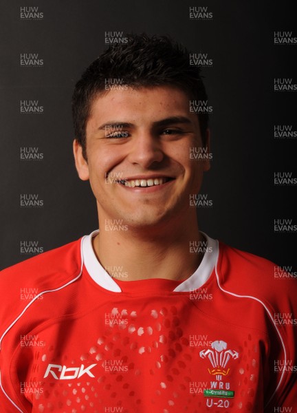 19.12.07 - Wales Under 20 Rugby Squad 2007/2008 - Ashley Sweet 