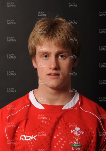 19.12.07 - Wales Under 20 Rugby Squad 2007/2008 - Nic Cudd 