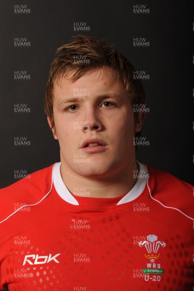 19.12.07 - Wales Under 20 Rugby Squad 2007/2008 - Rhys Lawrence 