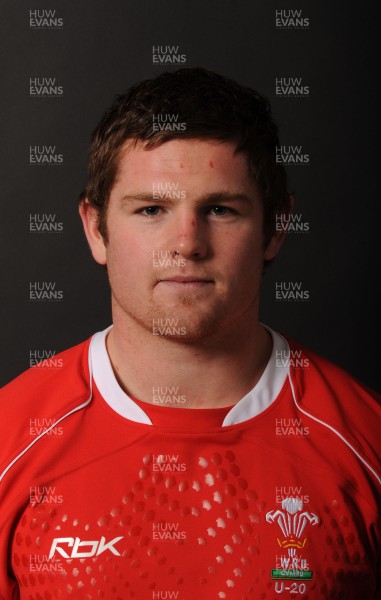 19.12.07 - Wales Under 20 Rugby Squad 2007/2008 - Ryan Prosser 