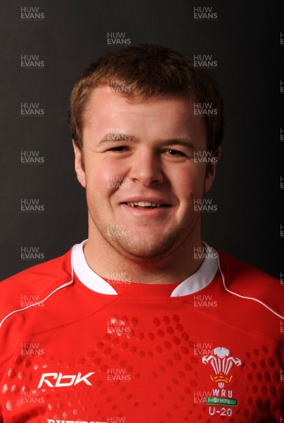 19.12.07 - Wales Under 20 Rugby Squad 2007/2008 - Scott Andrews 
