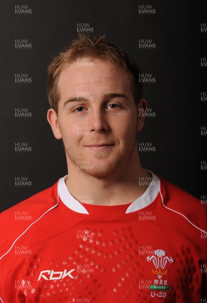 19.12.07 - Wales Under 20 Rugby Squad 2007/2008 - Tom Williams 