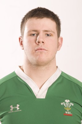 20.01.11 - Wales Under 20 Rugby Squad 2011 - Rob Evans. 