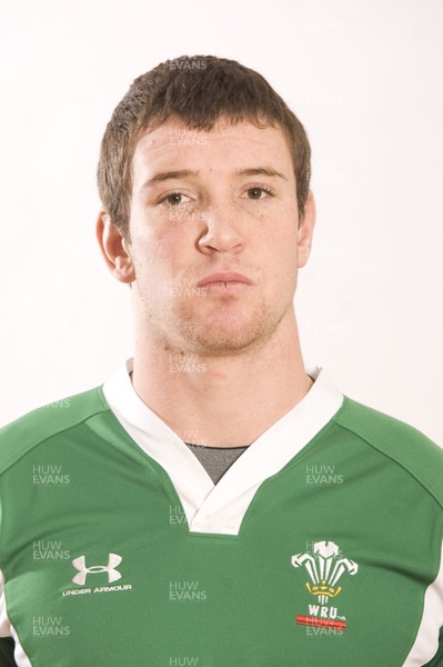 20.01.11 - Wales Under 20 Rugby Squad 2011 - Adam Warren. 