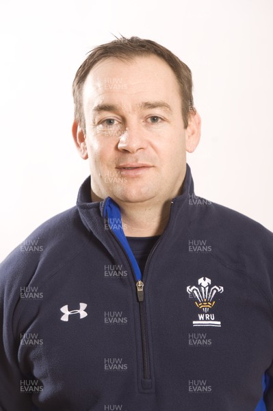 20.01.11 - Wales Under 20 Rugby Squad 2011 - Darren Edwards (Head Coach). 