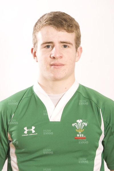 20.01.11 - Wales Under 20 Rugby Squad 2011 - Jonathan Evans. 