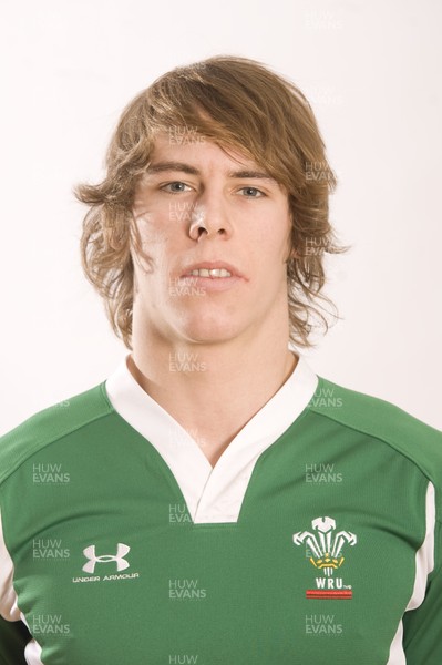 20.01.11 - Wales Under 20 Rugby Squad 2011 - Liam Williams. 